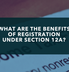 What are the benefits of registration under Section 12A?